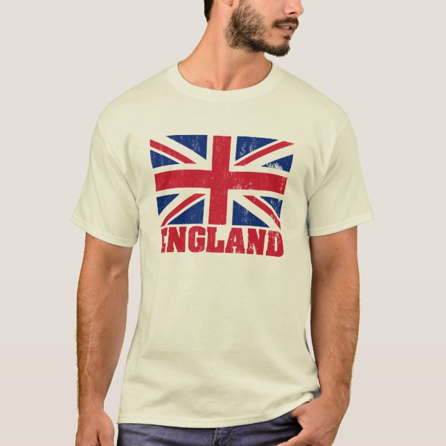 Camiseta Bandeira BRITÂNICA de Ingleses GB (Frente)