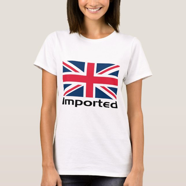 Camiseta Bandeira BRITÂNICA importada (Frente)