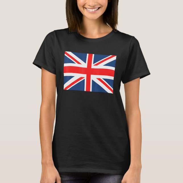 Camiseta Bandeira britânica Union Jack Union Fl (Frente)