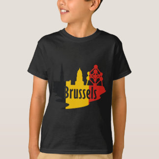 Camiseta Bandeira Bruxelas