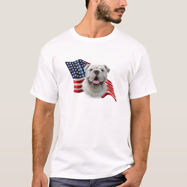 Camiseta Bandeira Buldogue (Frente)