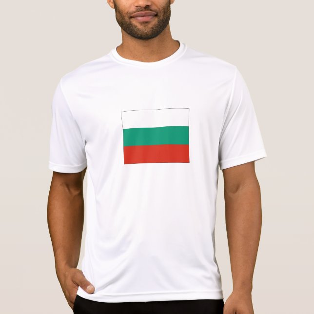 Camiseta Bandeira Búlgara Patriótica (Frente)
