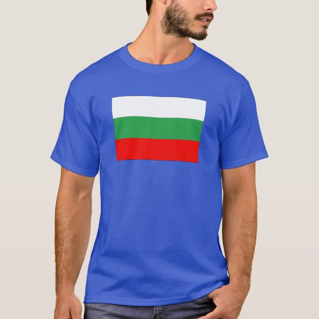 Camiseta Bandeira Bulgária (Frente)