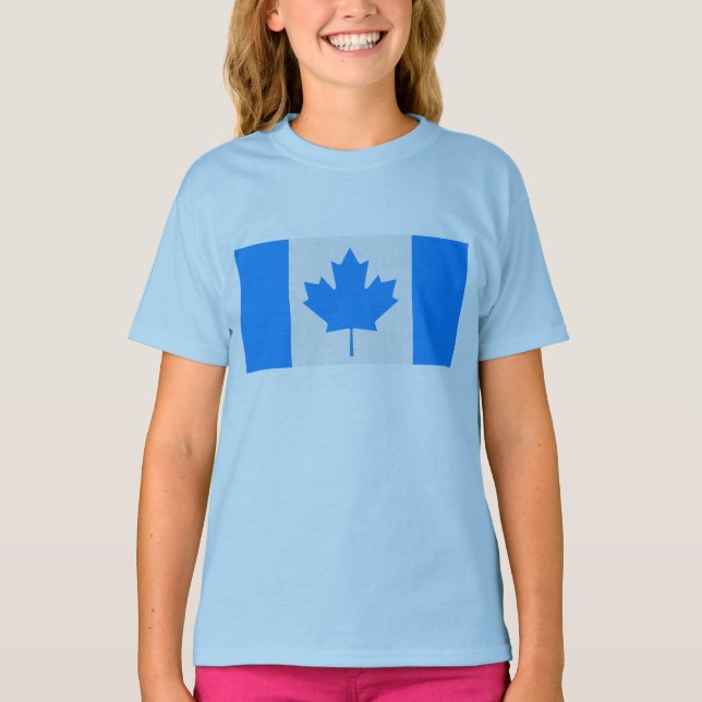 Camiseta Bandeira canadense (Frente)