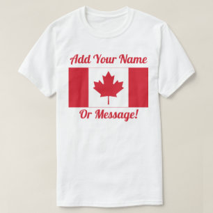 Camiseta Bandeira Canadense