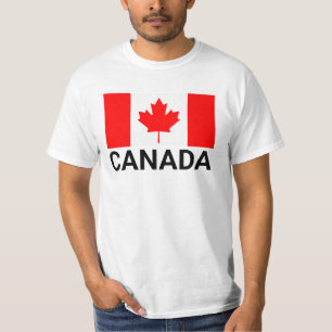 Camiseta Bandeira canadense, bandeira canadense, canadá fl