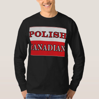 Camiseta Bandeira Canadense Polônia