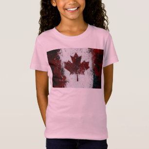 Camiseta Bandeira canadense T-Shirt
