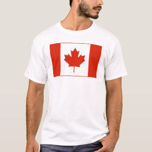 Camiseta Bandeira canadiana bandeira canadense bandeira do 