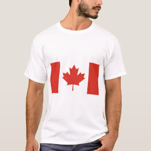 Camiseta Bandeira Canadiana (Maple Leaf) (Canadá)