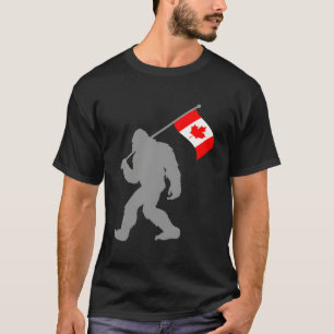 Camiseta Bandeira Canadiana No Canadá