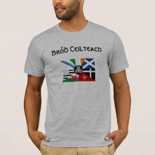 Camiseta Bandeira celta do orgulho das nações