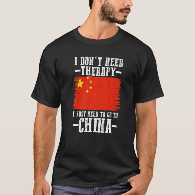 Camiseta Bandeira Chinesa (Frente)