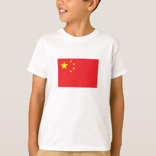 Camiseta Bandeira Chinesa