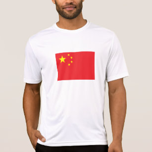 Camiseta Bandeira Chinesa