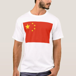 Camiseta Bandeira Chinesa