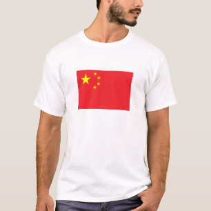 Camiseta Bandeira Chinesa