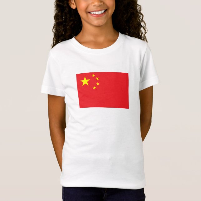 Camiseta Bandeira Chinesa (Frente)