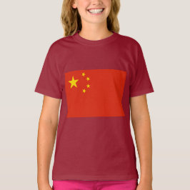 Camiseta Bandeira Chinesa (China)