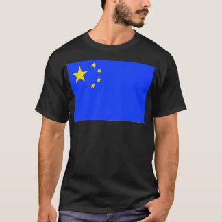Camiseta Bandeira chinesa europeia.