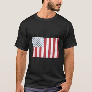 Camiseta Bandeira Civil Americana Da Paz