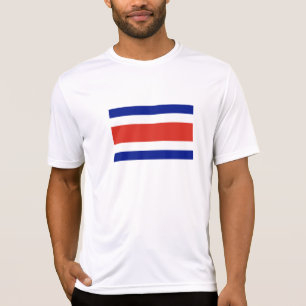 Camiseta Bandeira Civil da Costa Rica