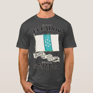 Camiseta Bandeira Clássica do Equador