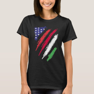 Camiseta Bandeira Crescida Americana Hungria EUA Patriota H