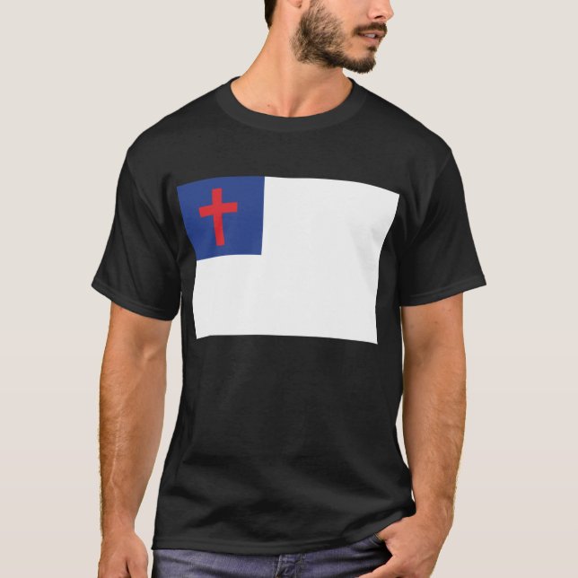 Camiseta Bandeira cristã (Frente)