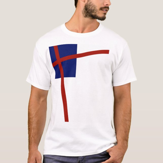 Camiseta Bandeira cristã (Frente)