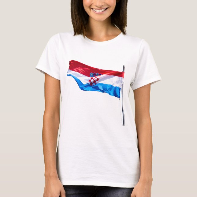 Camiseta Bandeira croata (Frente)