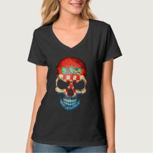 Camiseta Bandeira Croata De Futebol Da Croácia
