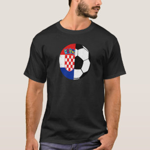 Camiseta Bandeira Croata Futebol Fãs Futebol Croácia Esport