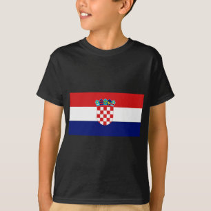 Camiseta Bandeira croata - Trobojnica
