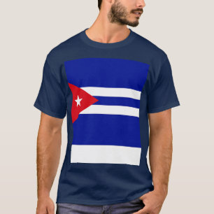 Camiseta Bandeira Cuba