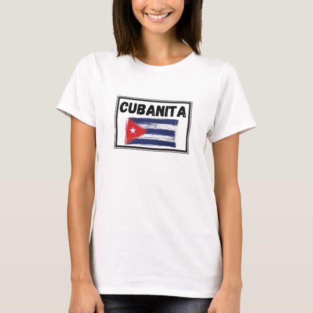 Camiseta Bandeira Cubanita (Frente)