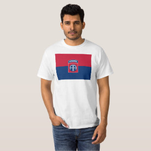 Camiseta Bandeira da 82ª Divisão Aerotransportada Veterano