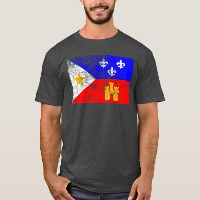 Camiseta Bandeira da Acadiana (Frente)