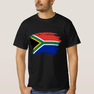 Camiseta Bandeira da África do Sul