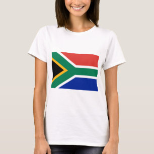Camiseta Bandeira da África do Sul