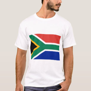 Camiseta Bandeira da África do Sul