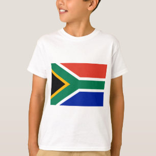 Camiseta Bandeira da África do Sul