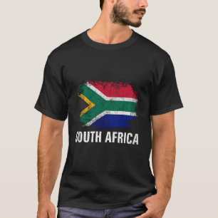 Camiseta Bandeira Da África Do Sul