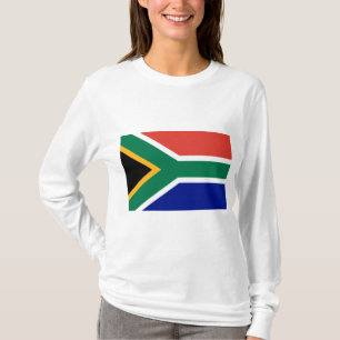 Camiseta Bandeira da África do Sul