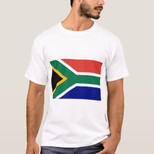 Camiseta Bandeira da África do Sul