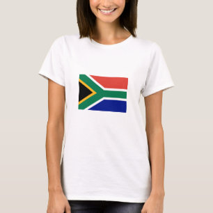 Camiseta Bandeira da África do Sul
