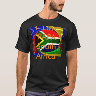 Camiseta Bandeira da África do Sul: Motif Dinâmico de Rodov