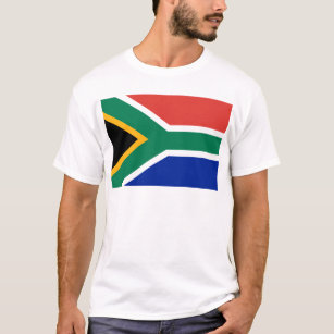 Camiseta Bandeira da África do Sul - Vlag van Suid-Afrika