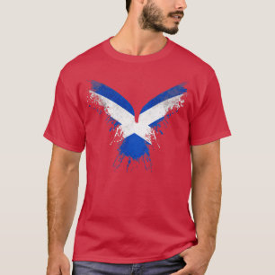 Camiseta Bandeira da águia escocesa
