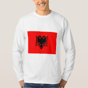Camiseta Bandeira da Albânia
